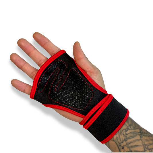 LIMITLESS POWERGRIP GLOVES - RED